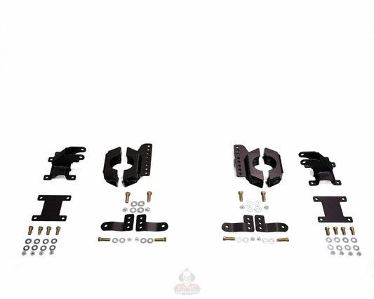 IHC Suspension - 2015-PRESENT F-150 2WD/4WD FITS ALL CABS PERFORMANCE SHOCK RELOCATION KIT - IHC-F1522-PSRK