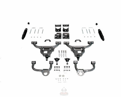 IHC Suspension - 2015-2020 F-150 2WD SINGLE CAB 4/6 LOWERING KIT - IHC-F3003-CK
