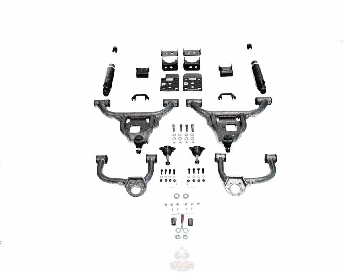 IHC Suspension - 2021-PRESENT F-150 2WD SINGLE CAB 3/5 LOWERING KIT (NON VDS) - IHC-F6006-CK