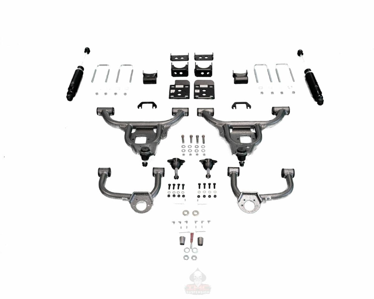 IHC Suspension - 2021-PRESENT F-150 4WD SINGLE CAB 3/5 LOWERING KIT (NON VDS) - IHC-F7007-CK
