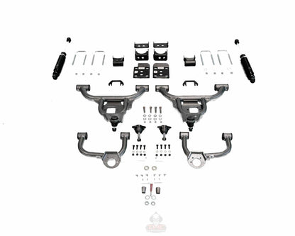 IHC Suspension - 2021-PRESENT F-150 4WD SINGLE CAB 3/5 LOWERING KIT (NON VDS) - IHC-F7007-CK