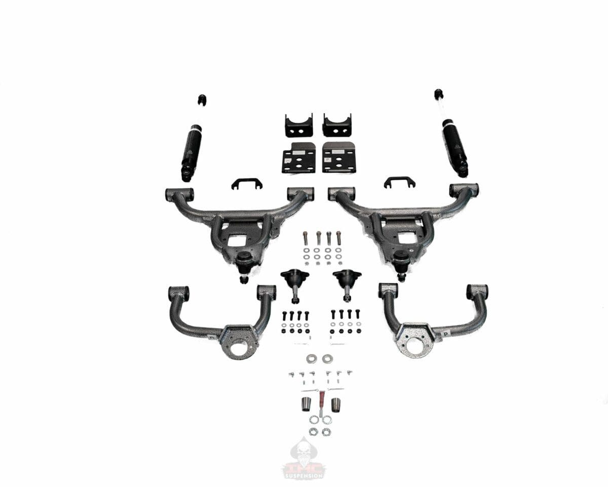 IHC Suspension - 2021-PRESENT F-150 2WD SINGLE CAB 4/6 LOWERING KIT (NON VDS) - IHC-F8008-CK