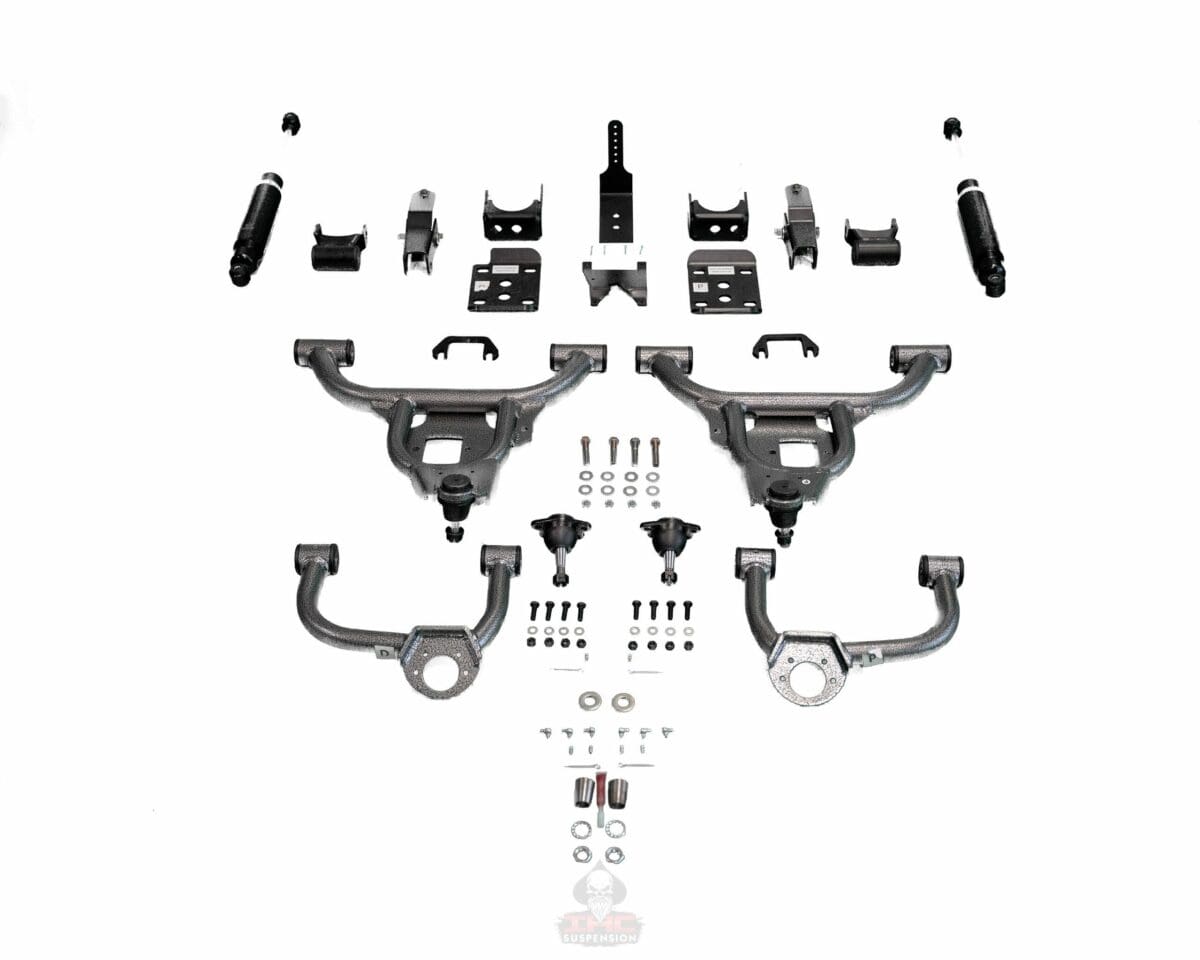 IHC Suspension - 2021-PRESENT F-150 2WD EXTENDED/CREW CAB 4/6 LOWERING KIT (VDS & CCD) - IHC-F9009-CK-CCD
