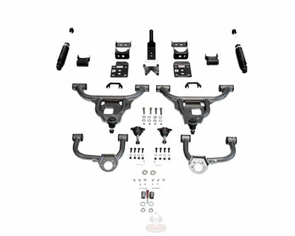 IHC Suspension - 2021-PRESENT F-150 2WD EXTENDED/CREW CAB 4/6 LOWERING KIT (VDS) - IHC-F9009-CK-VDS