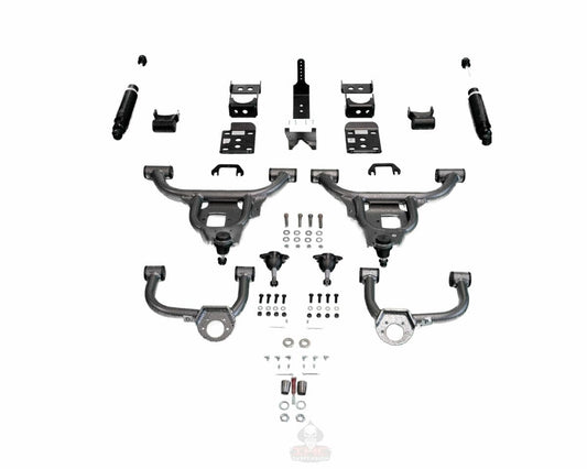 IHC Suspension - 2021-PRESENT F-150 2WD EXTENDED/CREW CAB 4/6 LOWERING KIT (VDS) - IHC-F9009-CK-VDS