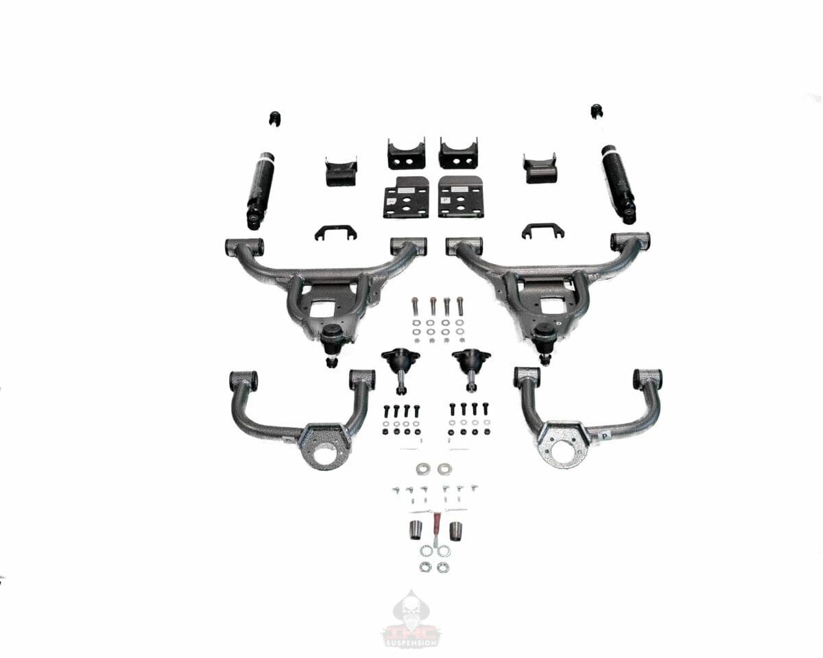IHC Suspension - 2021-PRESENT F-150 2WD EXTENDED/CREW CAB 4/6 LOWERING KIT (NON VDS) - IHC-F9009-CK