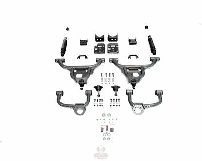 IHC Suspension - 2021-PRESENT F-150 2WD EXTENDED/CREW CAB 4/6 LOWERING KIT (NON VDS) - IHC-F9009-CK
