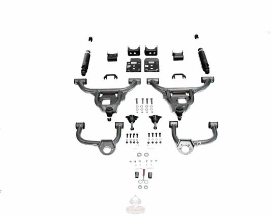 IHC Suspension - 2021-PRESENT F-150 2WD EXTENDED/CREW CAB 4/6 LOWERING KIT (NON VDS) - IHC-F9009-CK