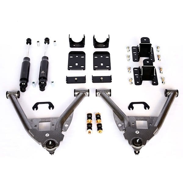 IHC Suspension - 2007-2013 GM1500 (CAST) 3/5 LOWERING KIT EXTENDED/CREW CAB - IHC-GM0713CK-35CC