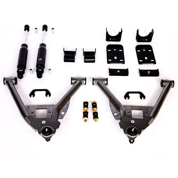 IHC Suspension - 2007-2016 GM1500 (CAST) 3/5 LOWERING KIT SINGLE CAB - IHC-GM0713CK-35SC