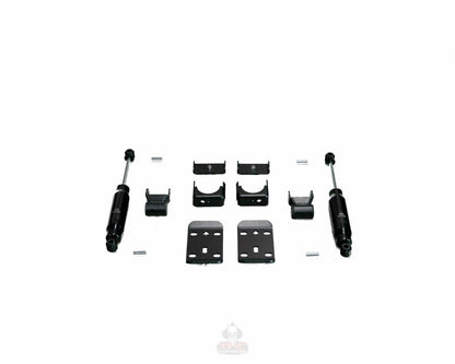 IHC Suspension - 2007-2018 GM1500 5" SINGLE CAB - 6" EXTENDED/CREW CAB REAR LOWERING KIT - IHC-GM0718RK-56