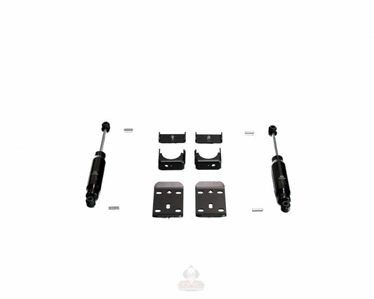 IHC Suspension - 2007-2018 GM1500 6" SINGLE CAB-7" EXTENDED/CREW CAB REAR LOWERING KIT - IHC-GM0718RK-67