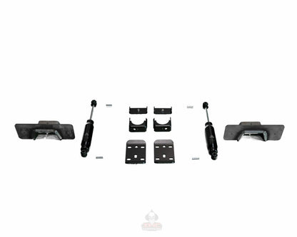 IHC Suspension - 2007-2018 GM1500 6" SINGLE CAB-7" EXTENDED/CREW CAB REAR LOWERING KIT - IHC-GM0718RK-67W