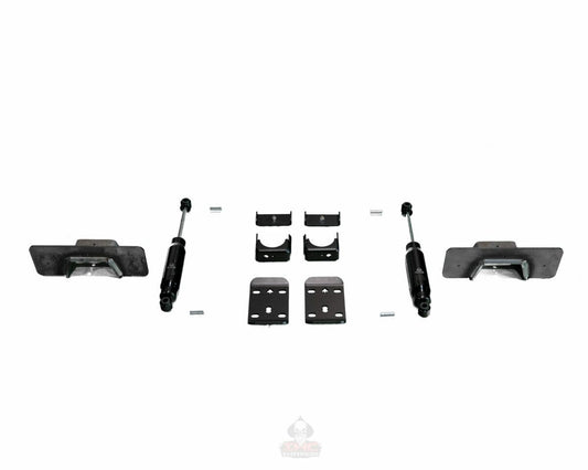IHC Suspension - 2007-2018 GM1500 6" SINGLE CAB-7" EXTENDED/CREW CAB REAR LOWERING KIT - IHC-GM0718RK-67W