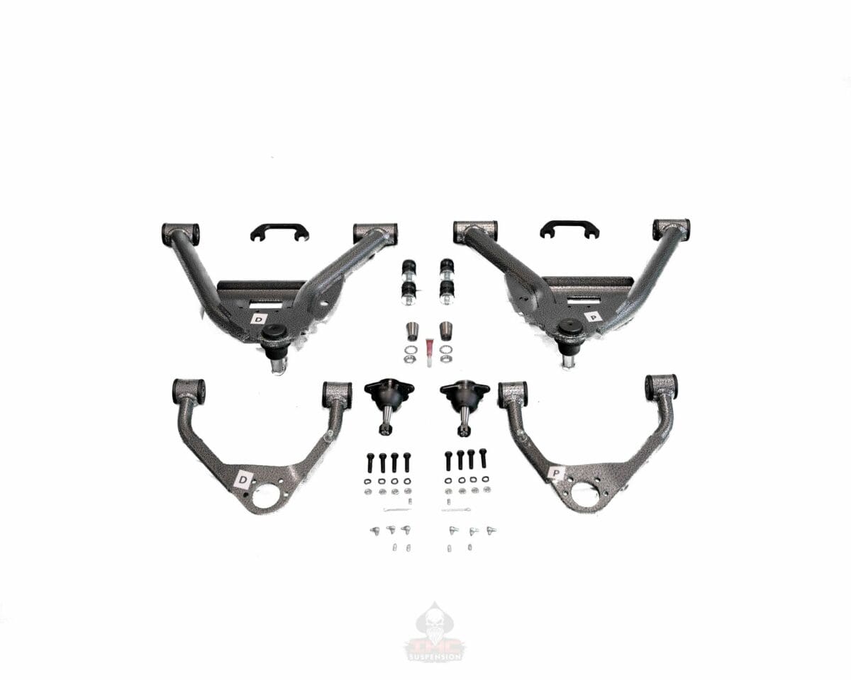 IHC Suspension - 2014-2018 GM1500 (ALUMINUM/STAMPED) 4"- 5" FRONT LOWERING CONTROL ARMS - IHC-GM1418CA-45