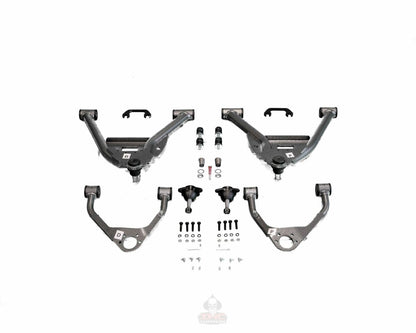 IHC Suspension - 2014-2018 GM1500 (ALUMINUM/STAMPED) 4"- 5" FRONT LOWERING CONTROL ARMS - IHC-GM1418CA-45