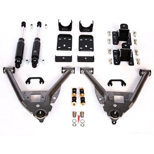 IHC Suspension - 2014-2018 GM1500 (ALUMINUM/STAMPED) 3/5 LOWERING KIT EXTENDED/CREW CAB - IHC-GM1418CK-35CC
