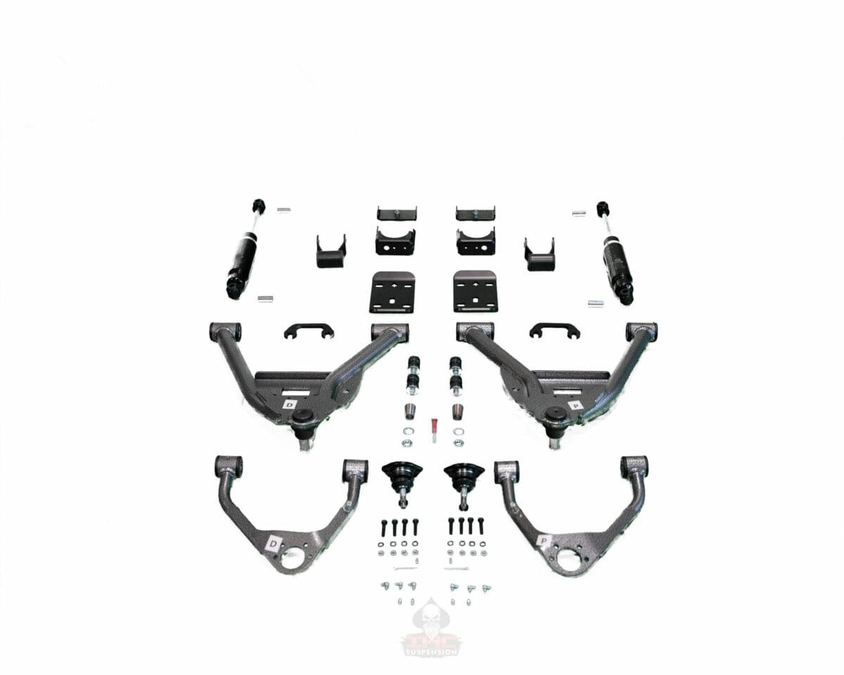 IHC Suspension - 2014-2018 GM1500 (ALUMINUM/STAMPED) 4/6 LOWERING KIT CREW CAB - IHC-GM1418CK-46CC