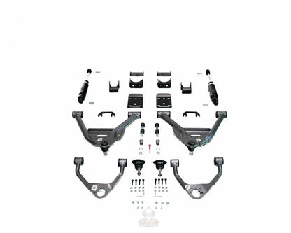 IHC Suspension - 2014-2018 GM1500 (ALUMINUM/STAMPED) 4/6 LOWERING KIT CREW CAB - IHC-GM1418CK-46CC