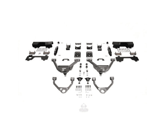 IHC Suspension - 2014-2018 GM1500 5/7 LOWERING KIT SINGLE CAB W/ BOLT ON C-NOTCH - IHC-GM1418CK-57SC