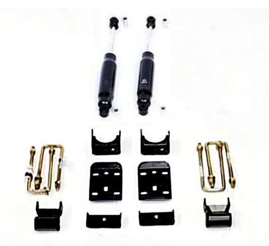 IHC Suspension - 2019-PRESENT GM1500 5? - 6? REAR LOWERING KIT - IHC-GM1922RK-56