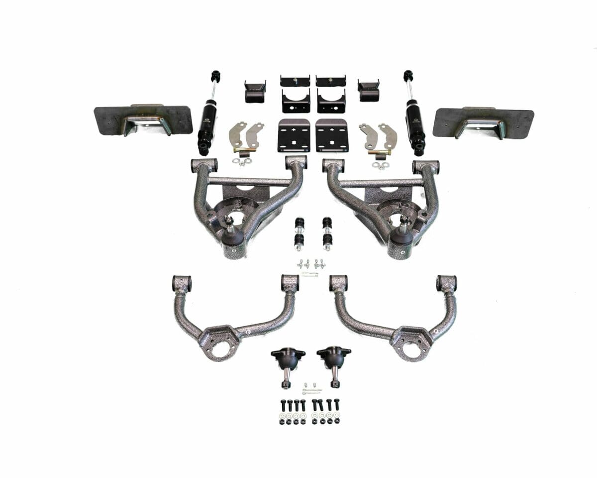 IHC Suspension - 1988-1998 C1500 3/5 LOWERING KIT W/ WELD ON C-NOTCH - IHC-GM8898CK-35W