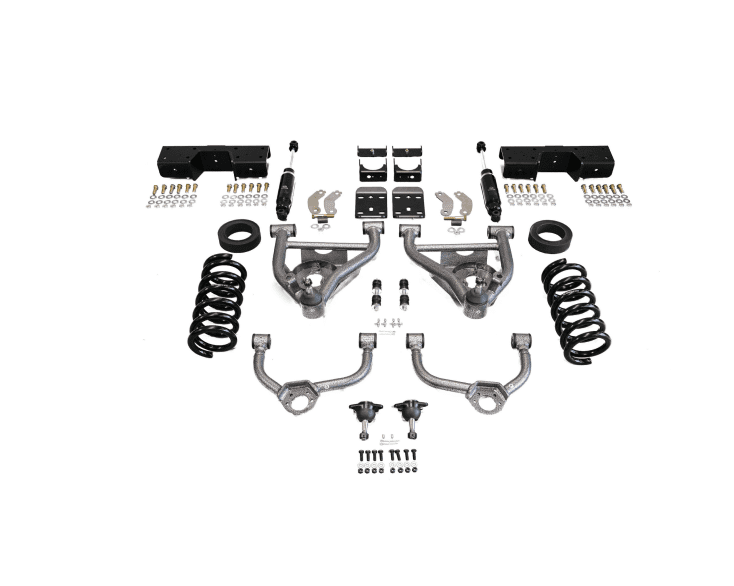 IHC Suspension - 1988-1998 C1500 4/6 LOWERING KIT W/ BOLT ON C-NOTCH - IHC-GM8898CK-46