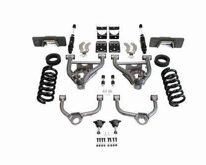 IHC Suspension - 1988-1998 C1500 4/6 LOWERING KIT W/ WELD ON C-NOTCH - IHC-GM8898CK-46W