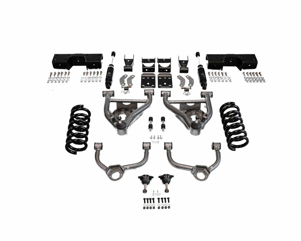 IHC Suspension - 1988-1998 C1500 5/7 LOWERING KIT W/ BOLT ON C-NOTCH - IHC-GM8898CK-57