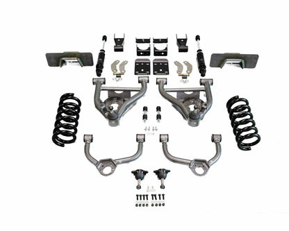 IHC Suspension - 1988-1998 C1500 5/7 LOWERING KIT W/ WELD ON C-NOTCH - IHC-GM8898CK-57W