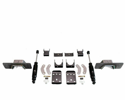 IHC Suspension - 1988-1998 C1500 5" REAR LOWERING KIT W/ WELD ON C-NOTCH - IHC-GM8898RK-5W