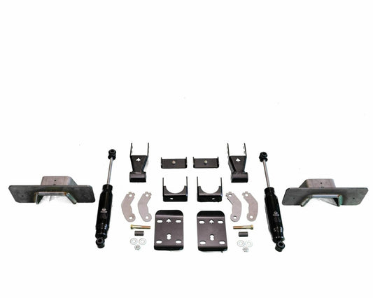 IHC Suspension - 1988-1998 C1500 7" REAR LOWERING KIT W/ WELD ON C-NOTCH - IHC-GM8898RK-7W