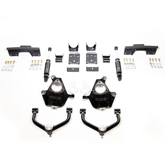 IHC Suspension - 1999-2006 (2007 CLASSIC) GM 4WD 3/5 LOWERING KIT W/ BOLT ON C-NOTCH - IHC-GM9906CK-35