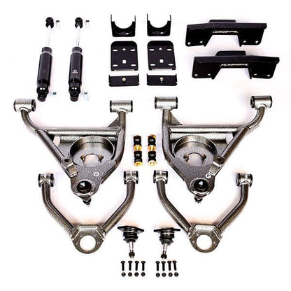 IHC Suspension - 1999-2006 (2007 CLASSIC) GM 2WD 4/6 LOWERING KIT W/ BOLT ON C-NOTCH - IHC-GM9906CK-46