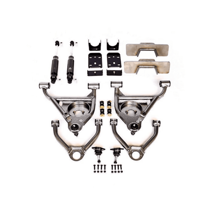 IHC Suspension - 1999-2006 (2007 CLASSIC) GM 2WD 4/6 LOWERING KIT W/ WELD ON C-NOTCH - IHC-GM9906CK-46W