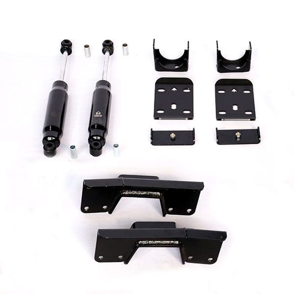 IHC Suspension - 1999-2006 (2007 CLASSIC) GM 6" REAR LOWERING KIT W/ BOLT ON C-NOTCH - IHC-GM9906RK-6
