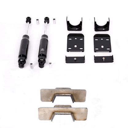 IHC Suspension - 1999-2006 (2007 CLASSIC) GM 6" REAR LOWERING KIT W/ WELD ON C-NOTCH - IHC-GM9906RK-6W