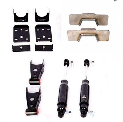 IHC Suspension - 1999-2006 (2007 CLASSIC) GM 7" REAR LOWERING KIT W/ WELD ON C-NOTCH - IHC-GM9906RK-7W