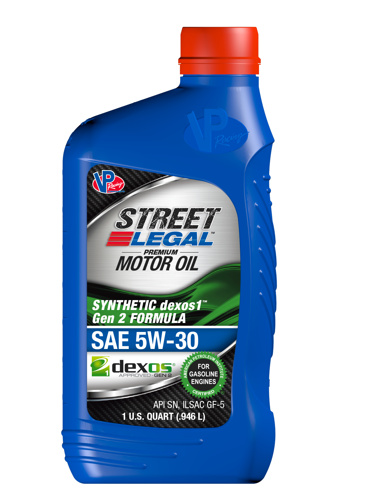 Street Legal Synthetic Dexos1 Formula 5W-30 (GF-6) Qt