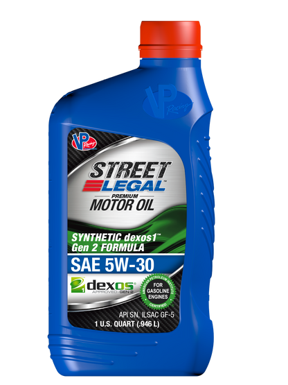 Street Legal Synthetic Dexos1 Formula 5W-30 (GF-6) Qt