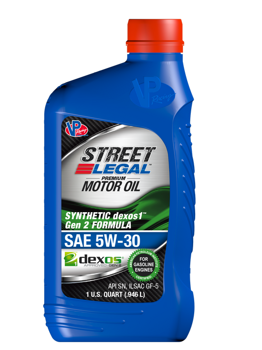 Street Legal Synthetic Dexos1 Formula 5W-30 (GF-6) Qt