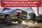 TrueTow Middle Weight Weight Distribution 10" Drop 2.5" Receiver 8.5K GTWR W/ Keyed Alike Hitch Pin