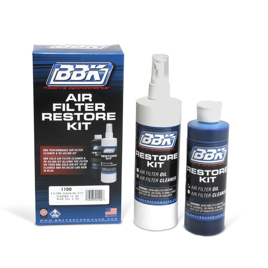 Air Filter Cleaner & Blue Re-Oiling Kit - Universal