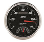 5 In. TACHOMETER/SPEEDOMETER COMBO 8K RPM/120 MPH DESIGNER BLACK II
