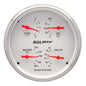 5 In. QUAD GAUGE 100 PSI/100-250 Fahrenheit/8-18V/240-33 O ARCTIC WHITE