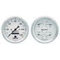 AutoMeter 2 Pc. Gauge Kit 5 in. Quad & Speedometer 240-33 Ω Old Tyme White