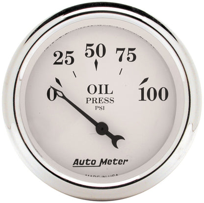 5 GAUGE DIRECT-FIT DASH KIT CHEVY 55-56 OLD TYME WHITE