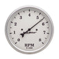 5 In. IN-DASH TACHOMETER 0-8000 RPM OLD-TYME WHITE