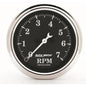 2-1/16 In. IN-DASH TACHOMETER 0-7000 RPM OLD TYME BLACK