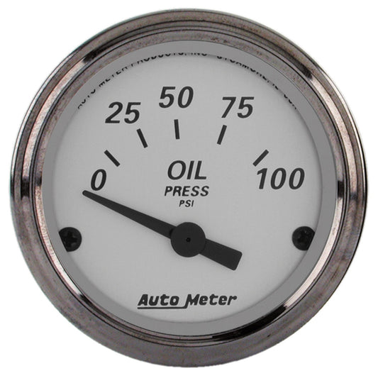 2-1/16 In. OIL PRESSURE 0-100 PSI AMERICAN PLATINUM